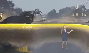 Mô phỏng nước biển dâng do bão Milton tàn phá Florida